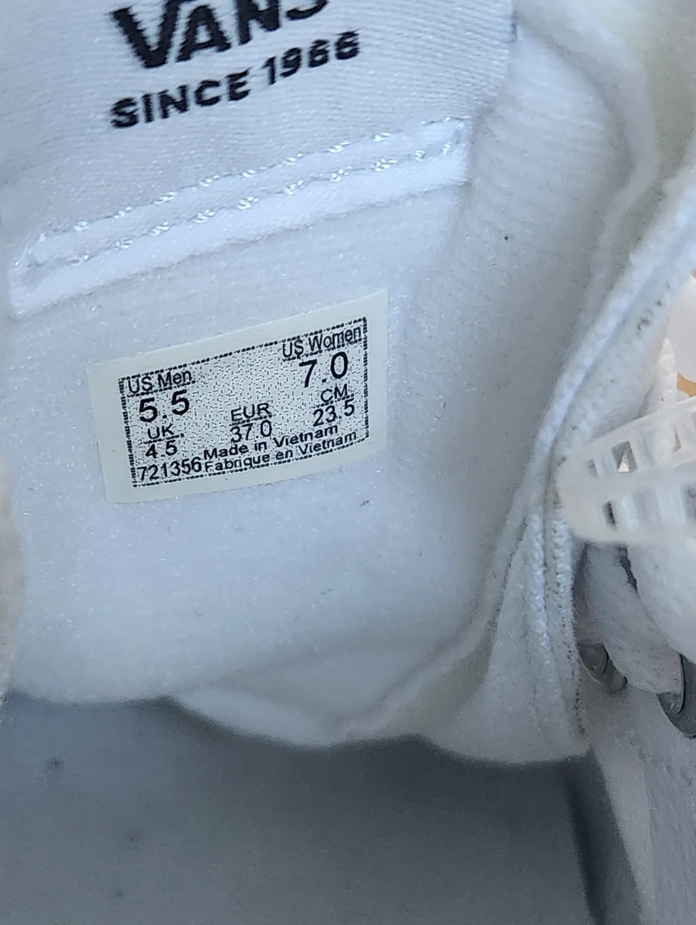Vans Sk8-Hi Sneakers in White
